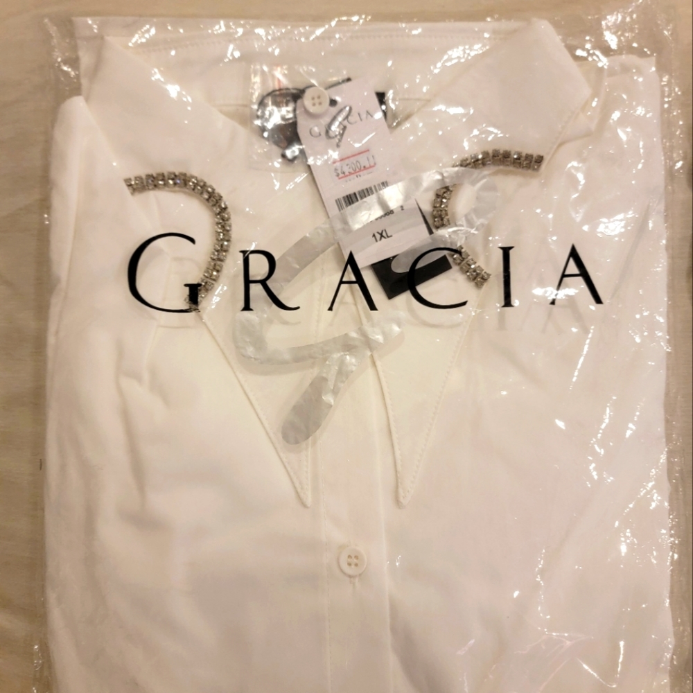 GRACIA NEW WHITE,BLUE